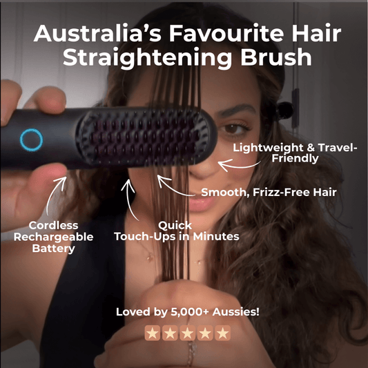 Hairloom™ Portable Straightening Brush