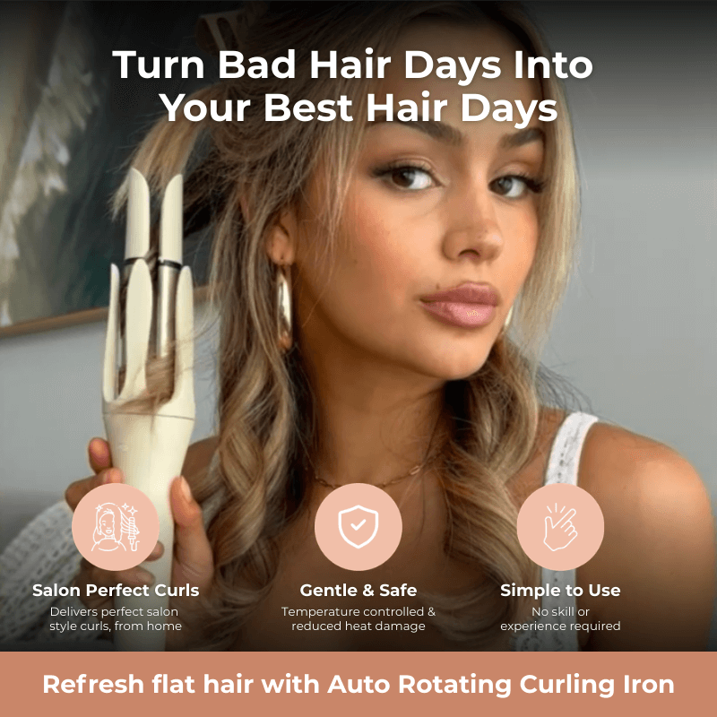 Hairloom™ Signature Rotating Curling Iron
