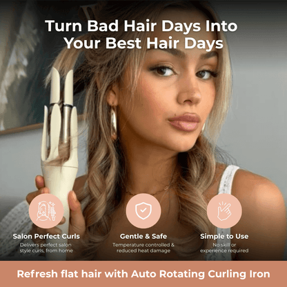 Hairloom™ Signature Rotating Curling Iron