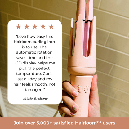 Hairloom™ Signature Rotating Curling Iron